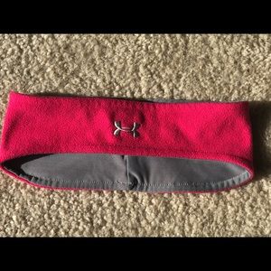 UnderArmour Performance Fleece Headband - Pink